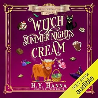 Witch Summer Night's Cream Audiolibro Por H.Y. Hanna arte de portada