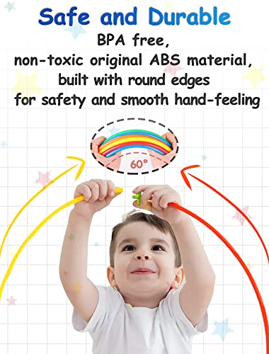 600PCS STEM Building Toys, Straw Constructor Toys Up Grade Engineering Building Sets for Kids Develops Motor Skills and Logic Thinking, Fun Educational Toy Great for Gift - Image 3