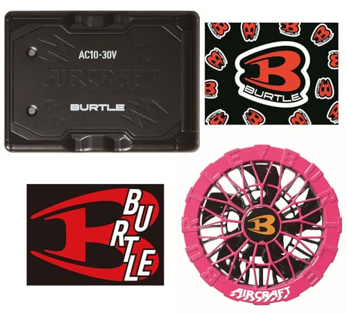 BURTLE �o�[�g�� �G�A�[�N���t�g 2026�N���f�� 30V�}�b�g�u���b�N�o�b�e���[+�n�j�[�s���N�t�@���Z�b�g AC10 78+AC10 2 90 (�o�[�g���I���W�i������_�u���X�e�b�J�[�t��)