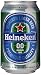 Heineken 0.0% Non-Alcohol, Alcohol Free Beer, Great Taste, Zero Alcohol, 11.2 Fl Oz | Case of 24 Cans