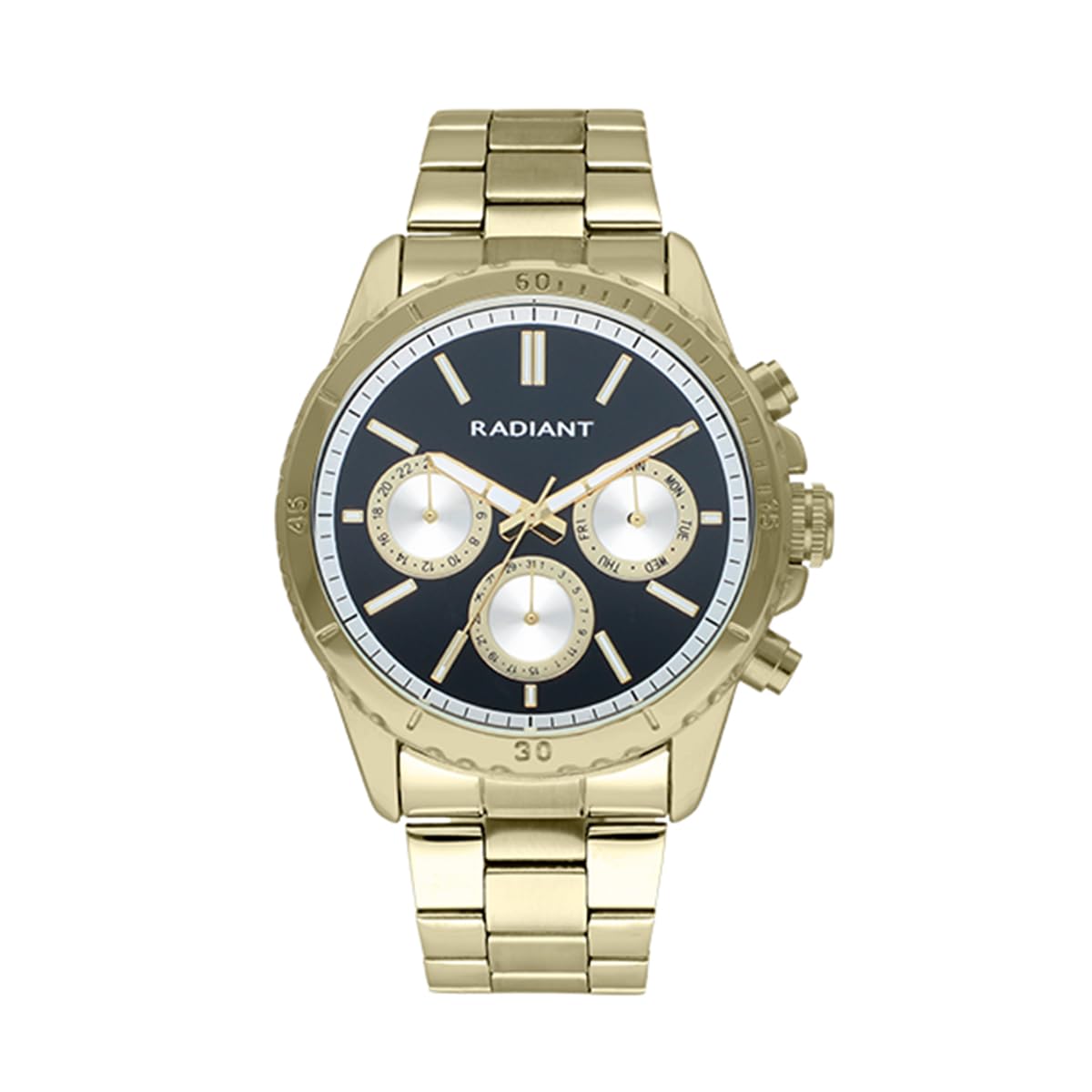 Reloj Hombre Tech 2 Dorado/Negro