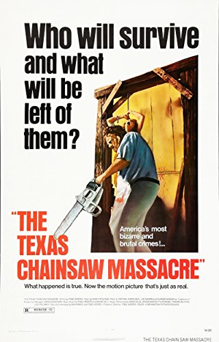 The Texas Chainsaw Massacre (1974) Movie Poster 24x36 This is a Certified Print with Holographic Sequential Numbering for Authenticity.
