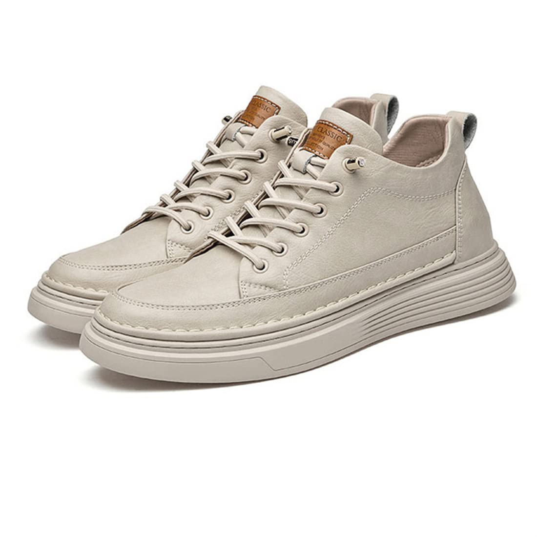 TUMAHE Verhoogde schoenen voor heren, lichtgewicht, onzichtbaar, verhoging van de hoogte, sportief, ademend, platte mesh, verborgen hak, hogere