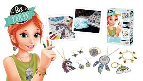 Abalorios BUKI Be Teens con colgantes metálicos para diseñar pulseras de moda 4