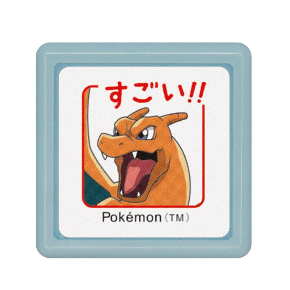 Amazon.co.jp: こどものかお スタンプ Nポケモンミニポン
