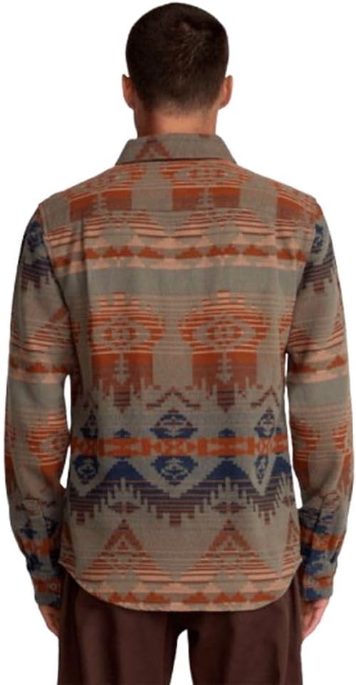 RVCA Mens Thatll Work Flannel Long Sleeve Woven Shirt - Image 2