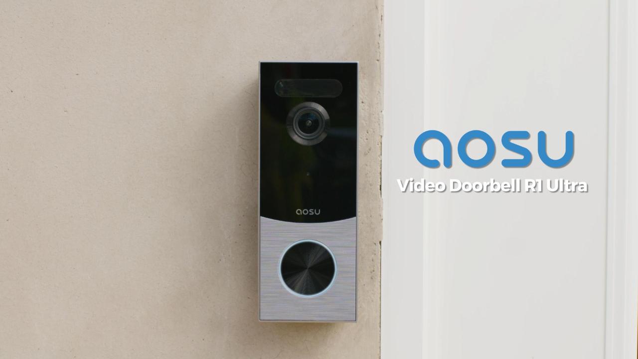 Amazon.com: aosu Doorbell Camera Wireless, Local Storage, 5MP