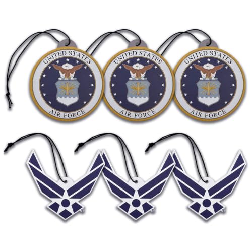 Image of Elektroplate US Air Force Car Air Freshener Variety 6-Pack