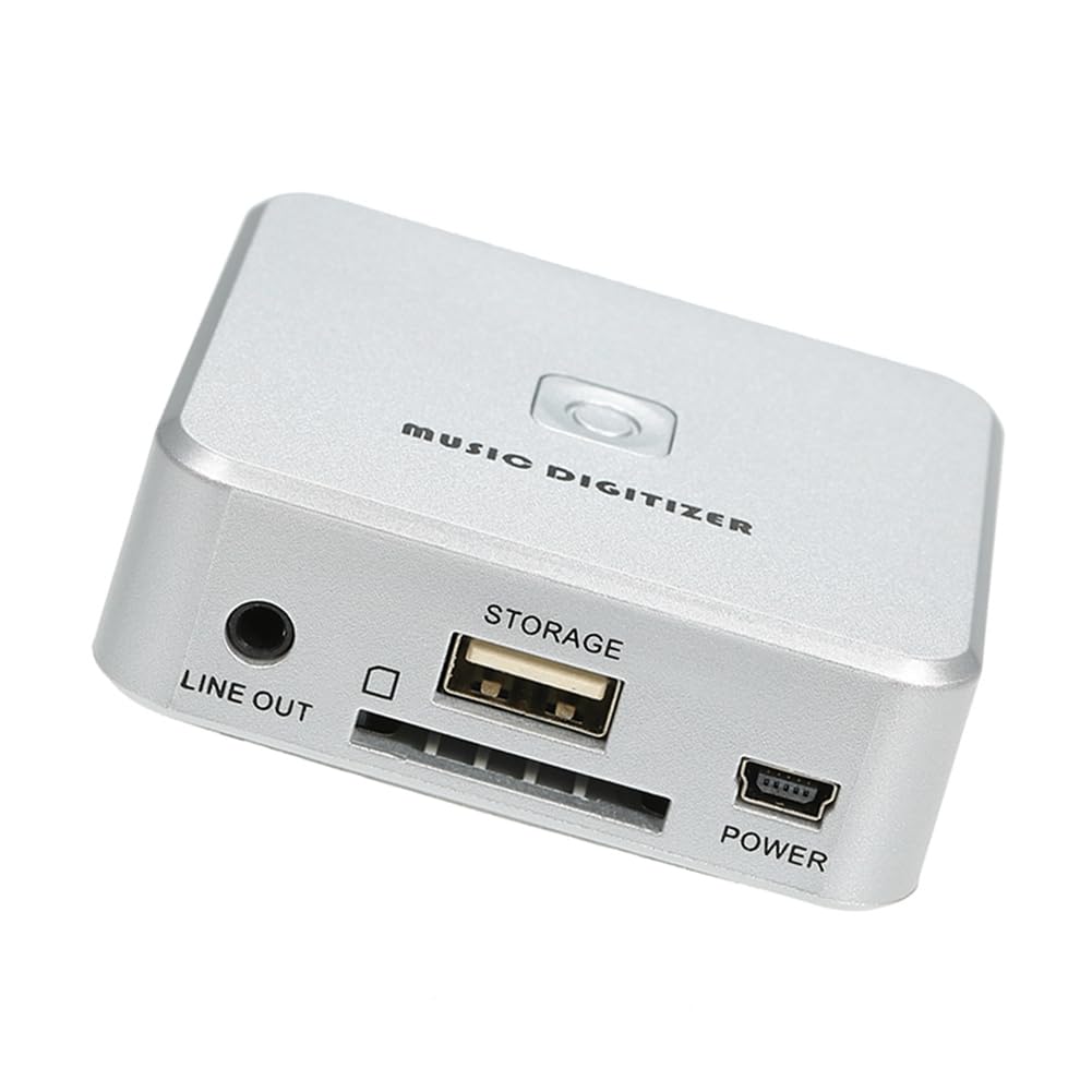 Numériseur de Musique Lecteur de Musique Enregistrer de la Musique Analogique sur Une Carte SD Clé USB Mini Port USB Lecture Télécommande