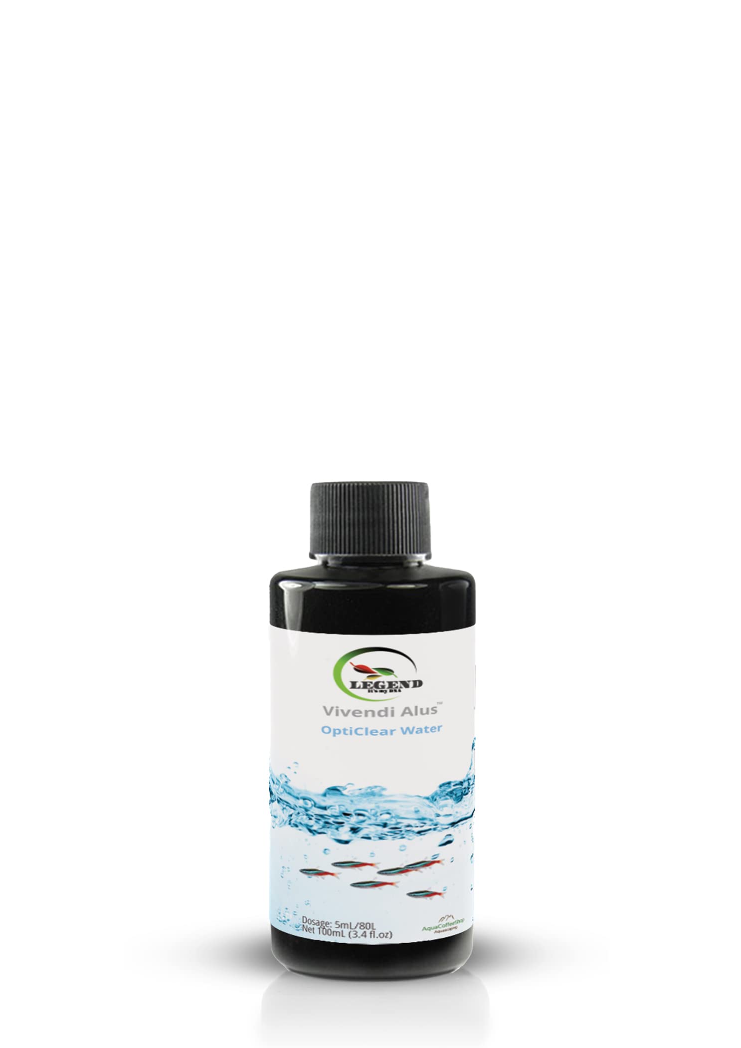 Legend Vivendi Alus Traitement de l'eau transparente pour aquarium 100 ml, 250 ml, 5000 ml, 1000 ml