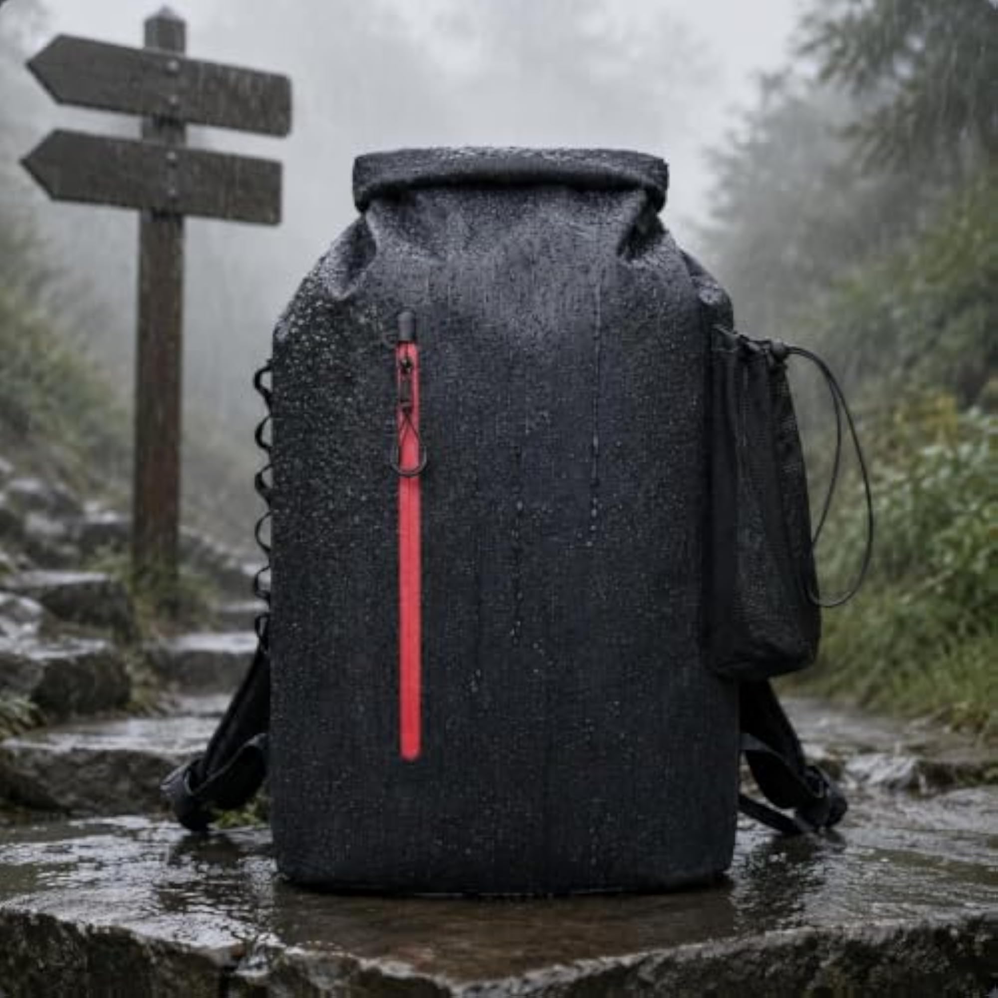 Multiple Compartments Waterproof Dry Backpack for Outdoor Use