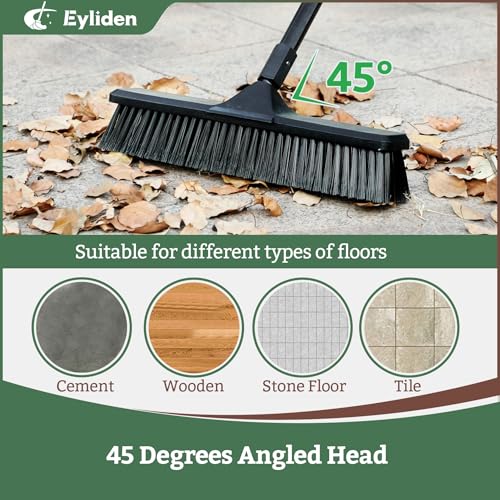 image for Eyliden Heavy Duty Push Broom 18