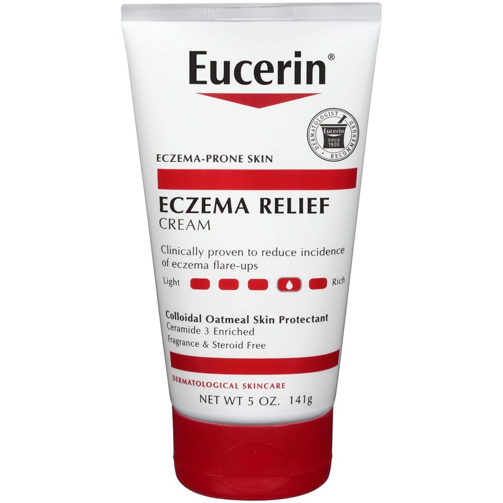 Eucerin Body Creme Eczema Relief, 5 Oz (Pack of 3)3