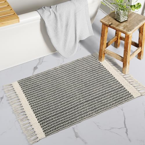 Lahome Belle Woven Cotton Rug