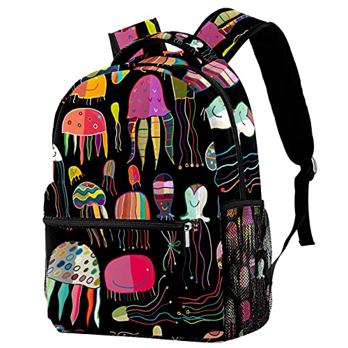 Sac à dos léger enfants motif conque et coquillages pour garçons et filles