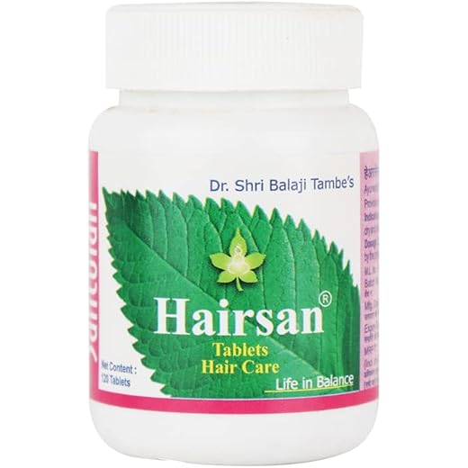 Santulan Hairsan Tablets 120Tabs - Hair Care & Golden Oldie