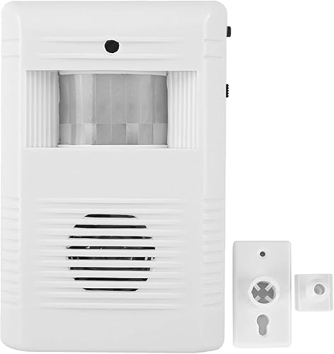 Sensor de bienvenida, sensor independiente, sensor de movimiento, timbre de puerta de 16 música, alarma de bienvenida para puerta, alarma de entrada