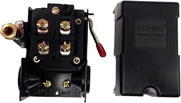 034-0026 FOR SANBORN - PRESSURE SWITCH FOUR PORT UNLOADER VALVE 140 PSI ON 175 PSI off and is adjustable Rated at 20 AMP, 120 volt OFF FOR Hydraulics, Pneumatics, Pumps Plumbing 69MB9LY2C 115/230