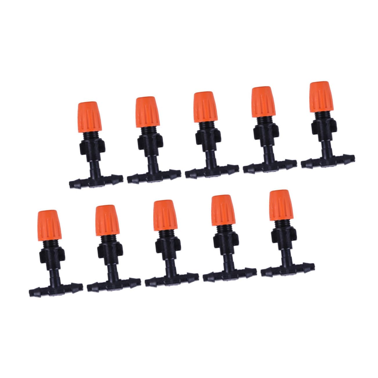 VICASKY 20pcs Adjustable Misting Dripper Nozzle Kit for Efficient Garden Irrigation Atomizing Water Spray System for Lawn Greenhouse and Patio Use