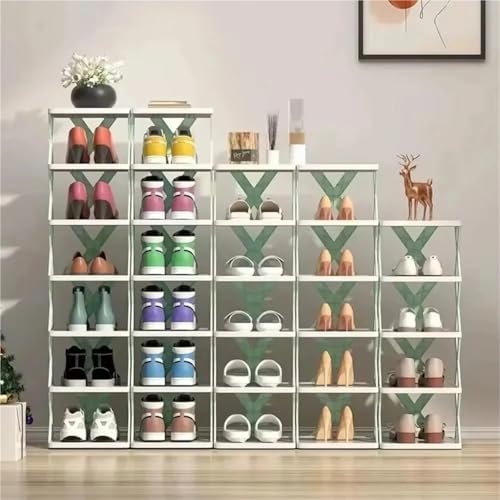 Étagère à chaussures pliable à 6 niveaux pour une maison ordonnée