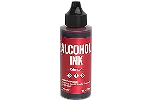 Tim Holtz Alcohol Ink - Crimson: Unleash Vibrant Reds for Your Artistic Creations