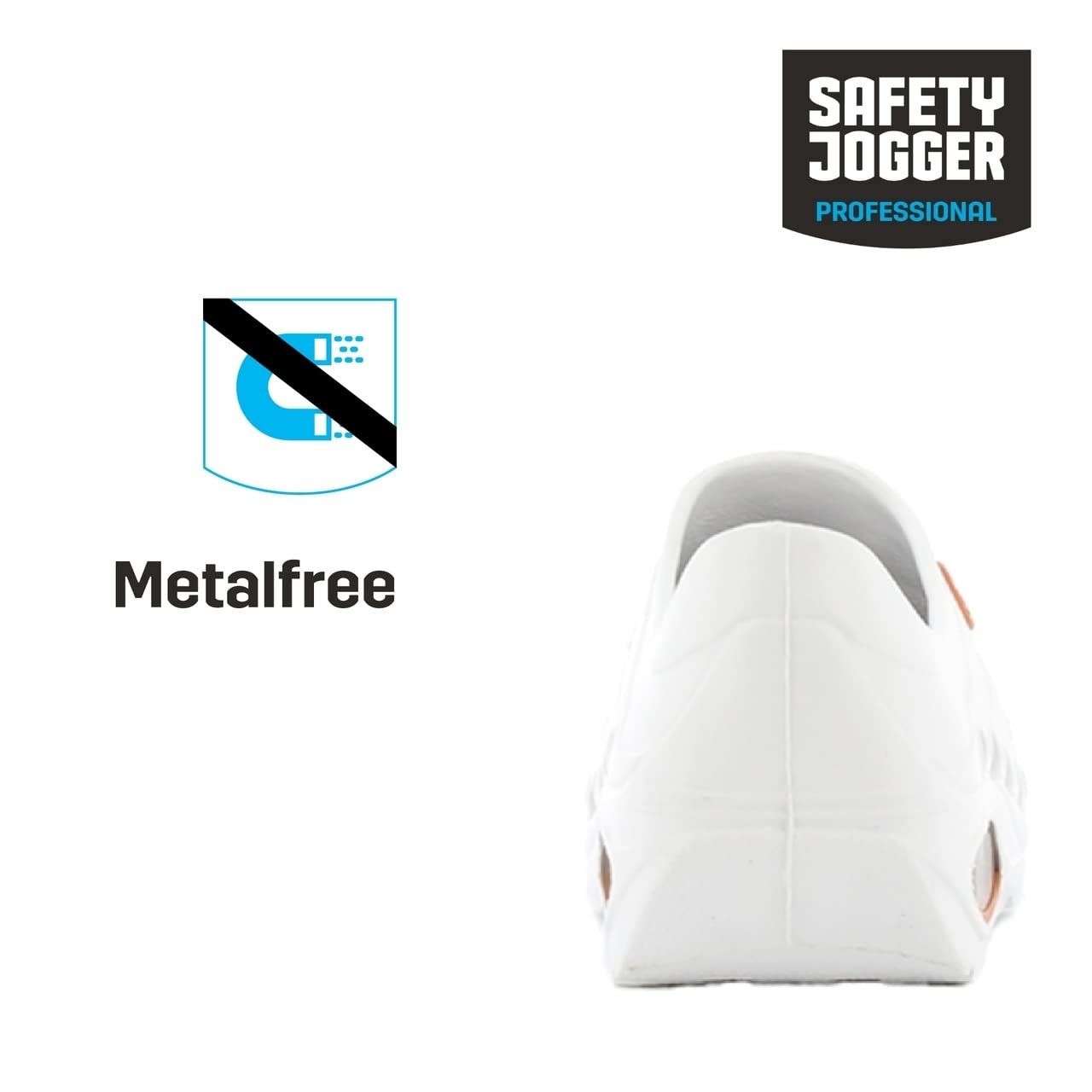 Oxypas Safety Jogger Zuecos Ligeros para Hombres y Mujeres - OXYVA - Zuecos Antideslizantes, Antibacterianos, Antiestáticos y Antifúngicos, Zapatos de Seguridad