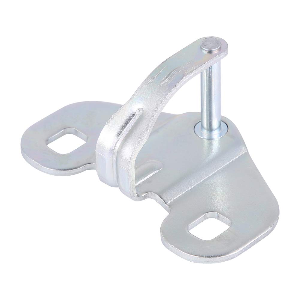 Yctze Porta Posteriore Chiusura 1369006080 1345736080, Metallo Gancio Fermo Porta Inferiore Posteriore Striker Tastiera Inferiore Per Ducato 2006-2014 Range (Argento)