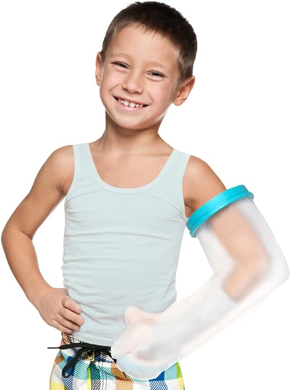 VALLEYWIND Kids Arm Cast Cover for Shower Bath Teens