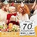 Imagen de Seutgjie Regalos 70 Cumpleaños 1955-2025 Funda de Cojín para 70 Años Mujer Hombre para Hermana Amigos Esposa Esposo Mamá Papá Tía Abuela Abuelo Tío Colegas