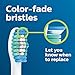 Philips Sonicare Genuine Simply Clean Replacement Toothbrush Heads, 2 Brush Heads, White, HX6012/04