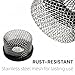 Stainless Steel Mesh Strainer ¾ Inch -14, Aerator Screen Filter for Livewell Pumps, MA-023 Screw-on Strainer, Compatible with HVAC Drain, Industrial & Garden Applications, 2 Pack