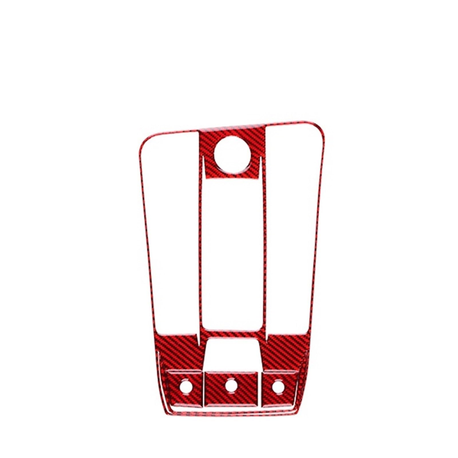 Car Trim Interior for Seat for Leon MK4 for Cupra for Leon for Cupra for Formentor 2020-2024 LHD RHD Automatic Car Gear Shift Interior Mouldings(Inner for RHD Red)
