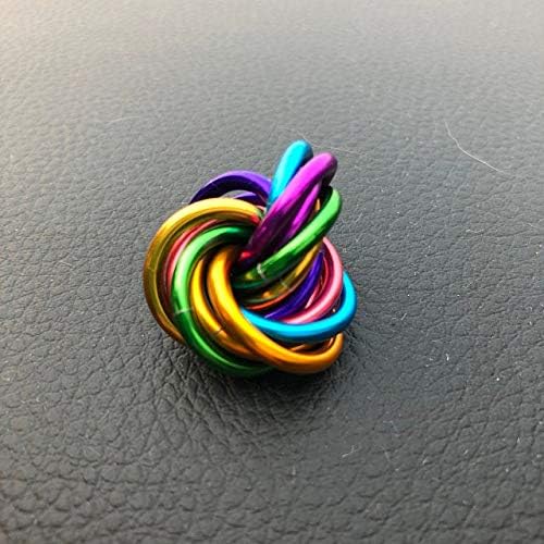 Miniatura 6 de Mobii - Mezcla de colores personalizada pelota antiestrés Mobius juguete inquieto para la ansiedad de manos o oficina (pequeña, completa)