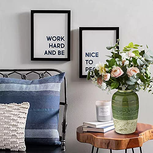 23 cm bloemenvazen keramiek decoratieve vazen, moderne vazen decoratie, vazen set vintage keramische bloemenvaas, decoratieve desktopversiering voor keuken, woonkamer, slaapkamer, kantoor - Afbeelding 6