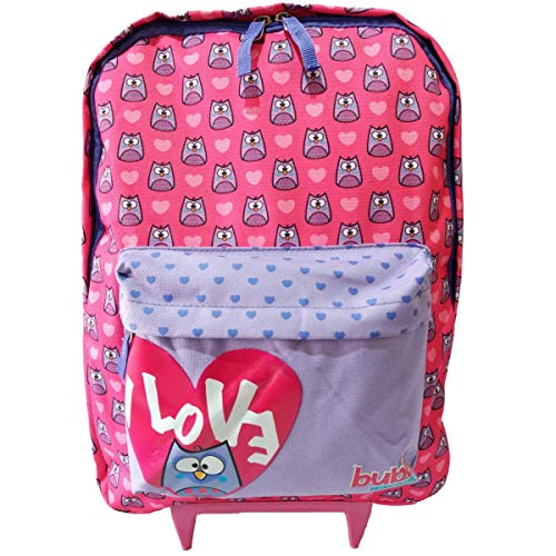 Kit Mochila Infantil Bubu Corujinha Tam G Rodinhas Promoção