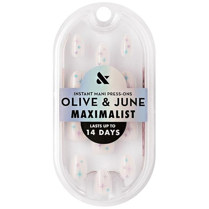 Olive & June Maximalist Press-On Nails, Sparkle Party