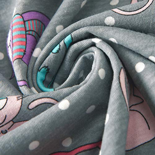 Enjoynight Women's Capri Pajama Pants Lounge Causal Bottoms Print Sleep Pants (Xx-Large, Cat+Moon) #TOP3