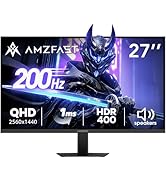Amazon.com: Amzfast 24 Inch Gaming Monitor 180Hz 200Hz FHD 1080p