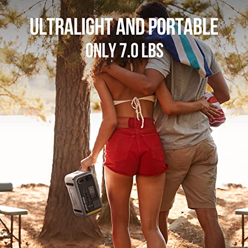 Litheli Portable Power Station B300, 299Wh Backup Lithium Battery, 300W Pure Sine Wave Ac Outlets With 100W Pd Fast Charging, Litheli Solar Generator For Outdoor Camping, Emergency. #TOP2
