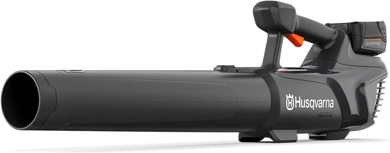 Husqvarna Cordless Leaf Blower Aspire B8X-P4A – 3 Speed Settings, Removable Tube, Easy Handling (incl. 18V Battery & Charger)