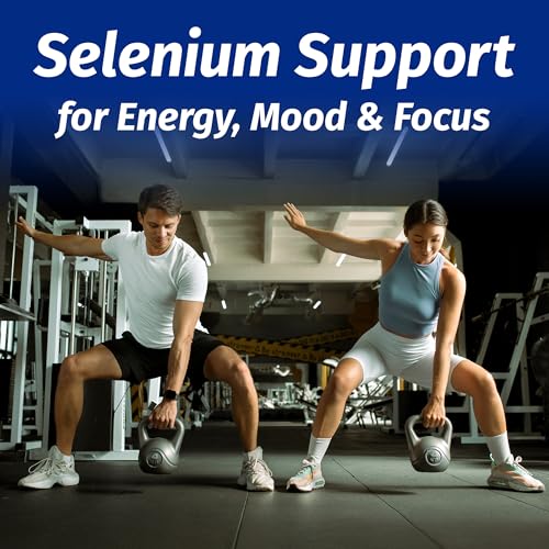 Image of 1 Body Thyroid Support Supplement for Women and Men, Selenium with Iodine, Zinc, B12, Ashwagandha and L-Tyrosine, Supports Hormone Health, Energy and Metabolism, 30 Day Supply