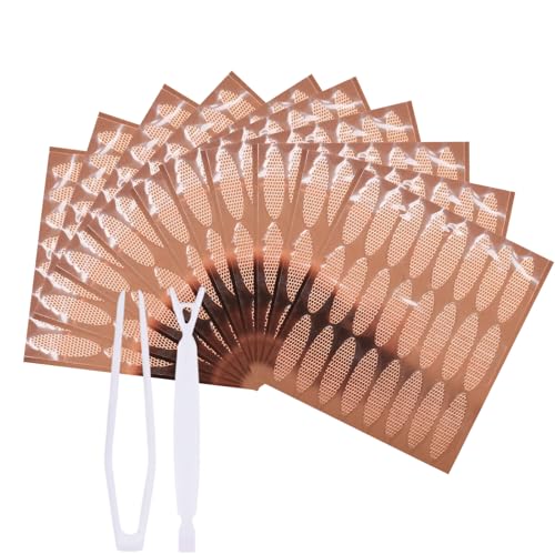 720 Stück Schlupflider Stripes Unsichtbar mit Pinzette und Sprühflasche,Augenlid Stripes Unsichtbar für Schlupflider,Schlupflider Tapes,Augenlieder Strips Unsichtbar Hautfreundlich