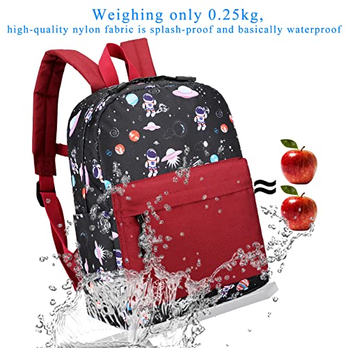 Toddler Kids Backpack Boy Astronauts Universe Preschool Cute Backpack Child Daycare School Bag Nursery with Chest Strap - Image 5