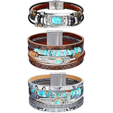 Bracelet en cuir Milacolato Cover