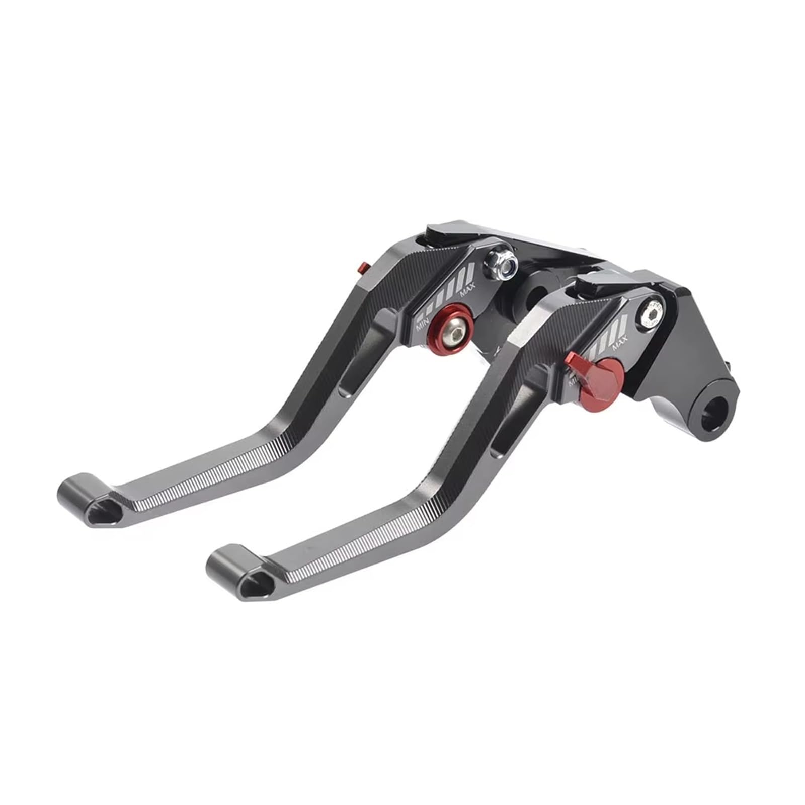 KOEHXJ Brake Clutch Levers for Kawasaki for Z900 for Z650 for Ninja for VERSYS for 650cc Aluminum CNC Adjustable Motorcycle Brake Clutch Lever(Gray Black)
