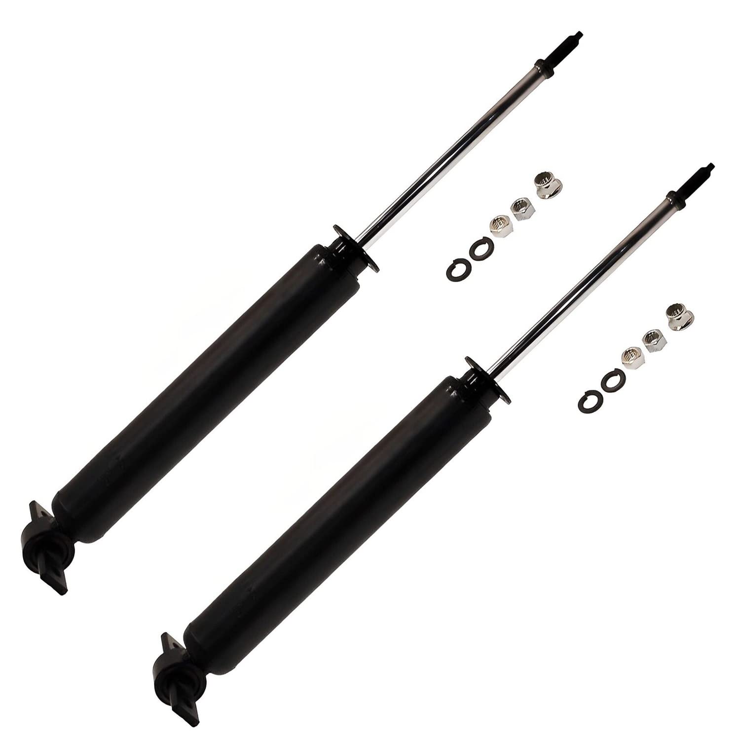 Detroit Axle - 2 Rear Shock Absorbers for 2013-2020 Ford Fusion