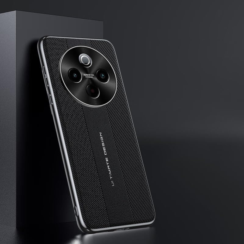 Étui Vivo Y300 Pro en cuir pour éviter les chutes et bris d'appareil photo