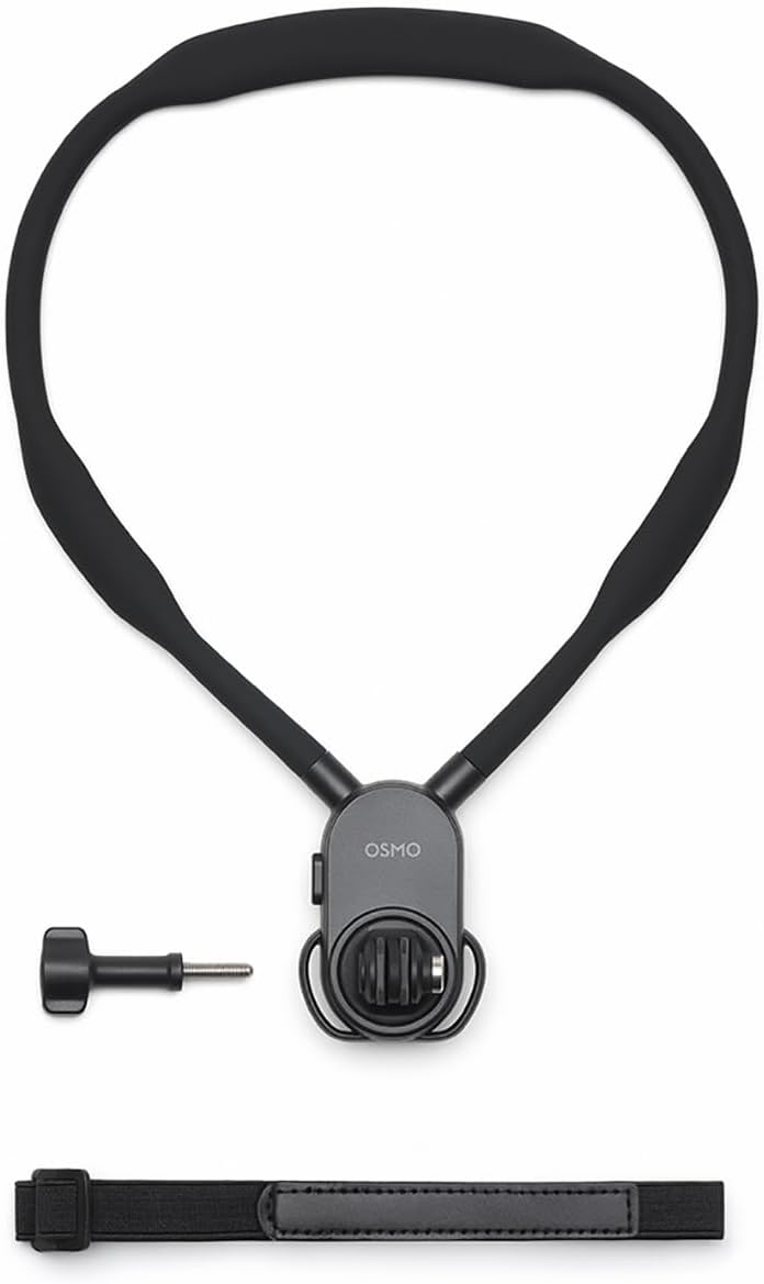 Osmo Hanging Neck Mount Max, Compatibility: Osmo Nano, Osmo 360, Osmo Action 3, Osmo Action 4, Osmo Action 5 Pro, Osmo Action 6, Osmo Nano