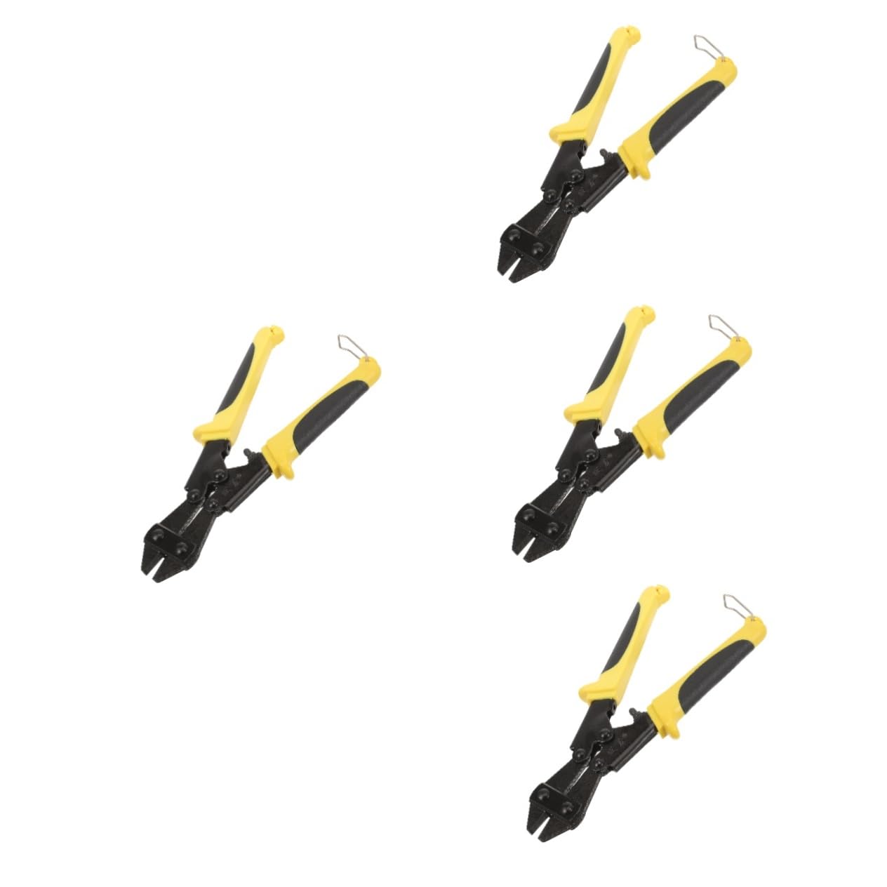 PRETYZOOM 4 Stück 8 Zoll Großer Zweifarbiger Mini Bolzenschneider Aus Kohlenstoffstahl Dachrinnenstreben Drahtschneider Kettenplatte Hochleistungs Bolzenschneider Universalmesser