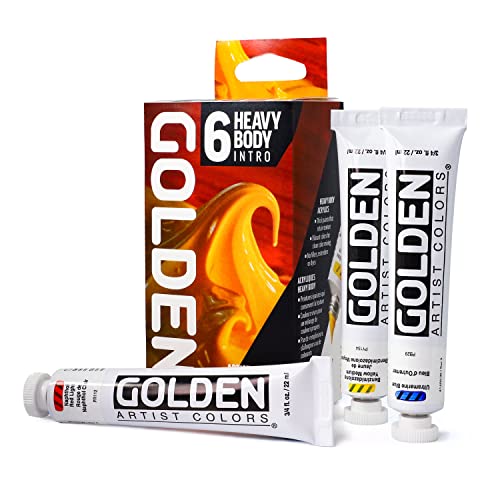 GOLDEN Heavy Body 6-Color Intro
